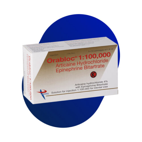 Orabloc®Articaine HCI 4 and epinephrine 1100,000